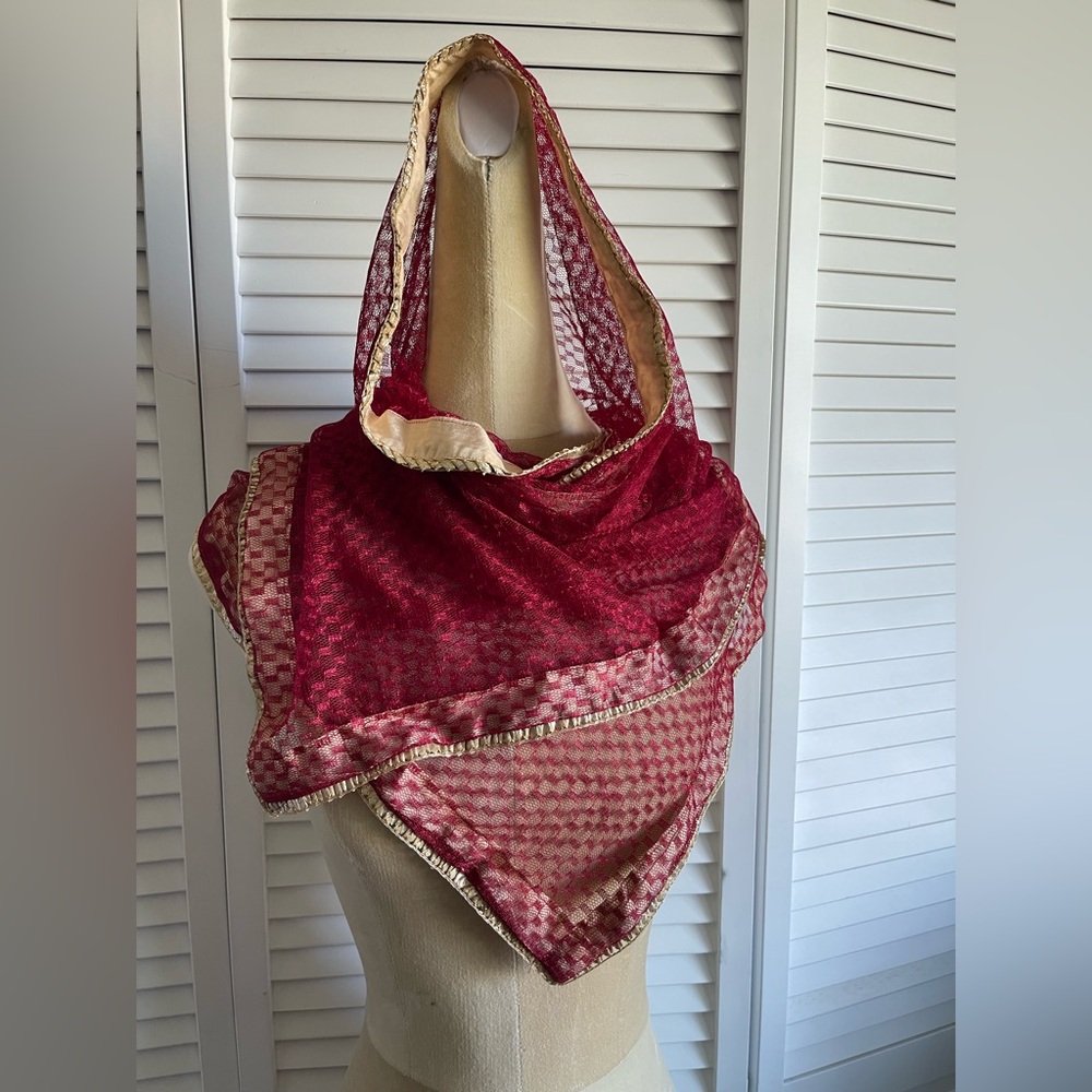 Indian Antique Dupatta Scarf